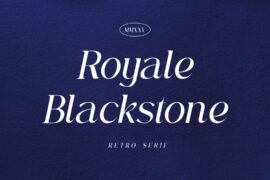 Royale Blackstone Font