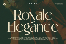 Royale Elegance Font Family