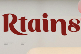 Rtains Font Family