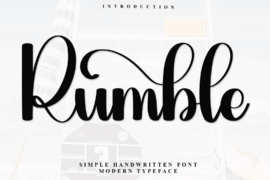 Rumble Font