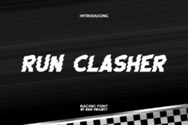 Run Clasher Demo Font