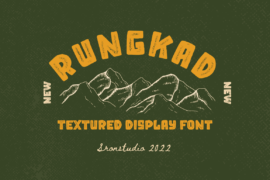 RUNGKAD Font