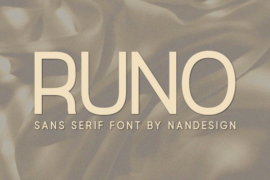 Runo ND Font