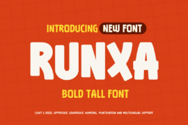 Runxa Trial Font