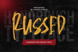 Russed Font