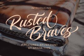 Rusted Braves DEMO Font