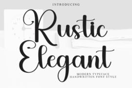 Rustic Elegant Font