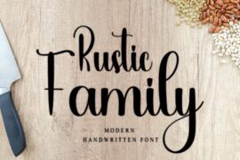 Rustic Family Font