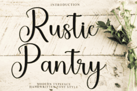 Rustic Pantry Font