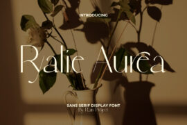 Ryalie Aurea Demo Font