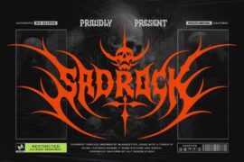 Sad Rock Font