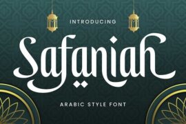 Safaniah Font