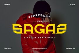 SAGAS Font