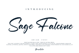 Sage Falcone Font