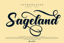 Sageland Font