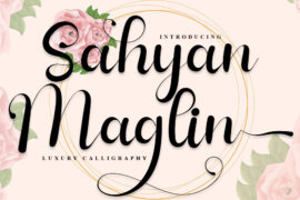 Sahyan Maglin Font