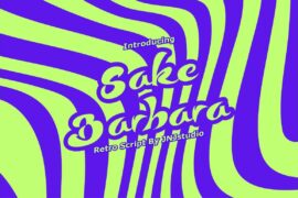 Sake Barbara Font