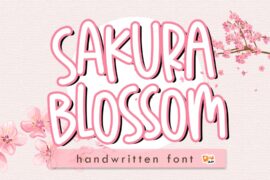 Sakura Blossom Regular Font