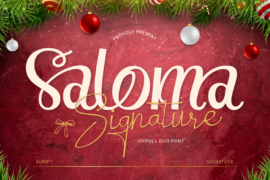 Saloma Font Family
