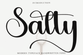 Salty Font