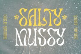 Salty Mussy DEMO Font