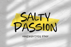 Salty Passion Font