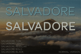Salvadore Font Family