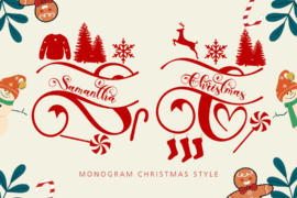 Samantha Christmas Demo Font Family
