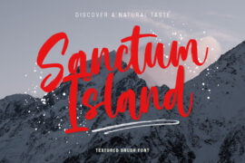 Sanctum Island Font Family