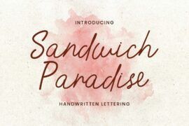 SandwichParadise Font