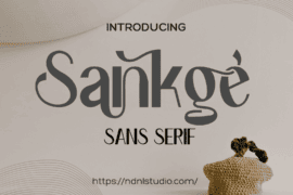 Sankge Font