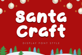 Santa Craft Demo Font