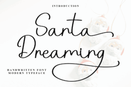 Santa Dreaming Font