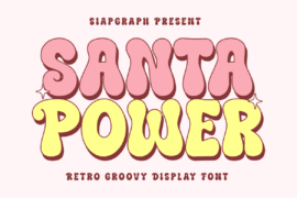 Santa Power Font