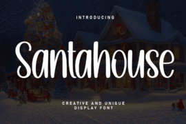 Santahouse Font
