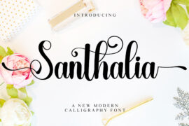 Santalia Font Family