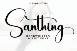 Santhing Font