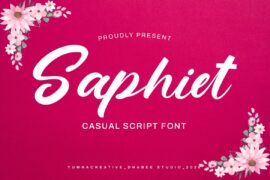 Saphiet Font