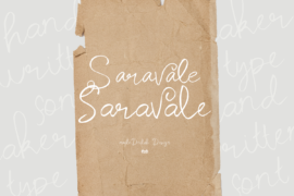 Saravale Neu DEMO Font