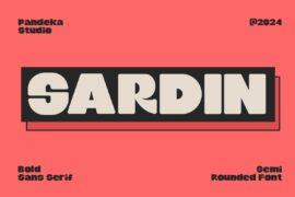 Sardin DEMO Font