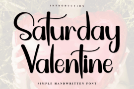 Saturday Valentine Font