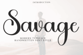 Savageland Font