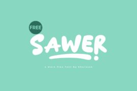 Sawer Font