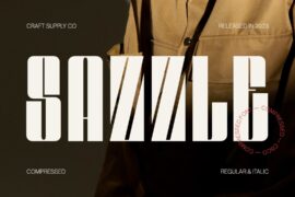 Sazzle Demo Font