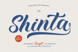 Sc Shinta Personal Use Only Font