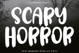 Scary Horror Font