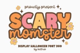Scary Momster Script Font
