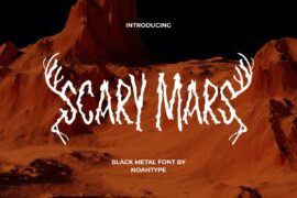ScaryMarsDemo Font