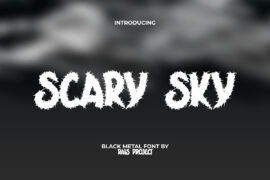 ScarySkyDemo Font