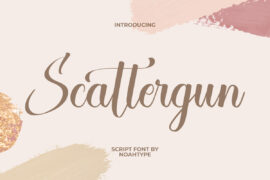 Scattergun Demo Font